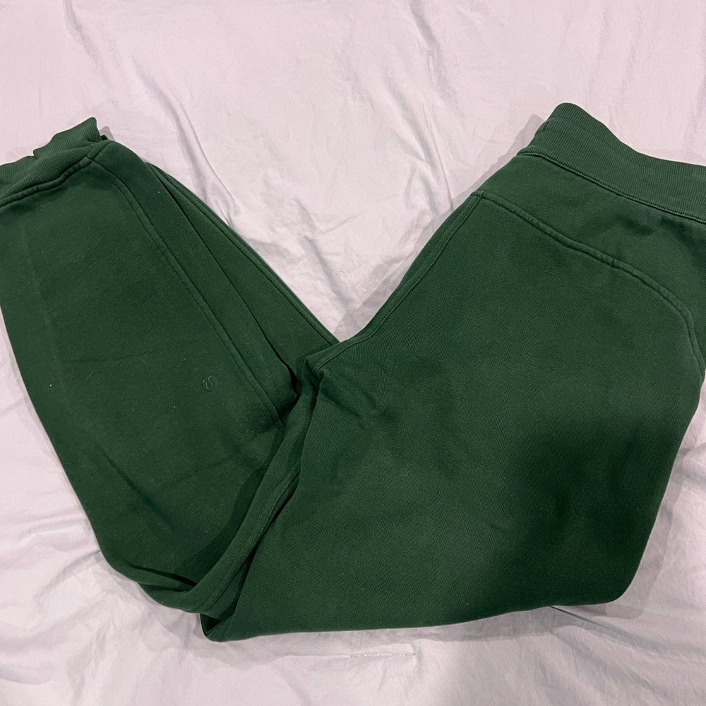 lululemon athletica Green Scuba Joggers